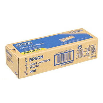 【CUBE卡最高10%回饋】EPSON S050627 原廠黃色碳粉匣 適用 C2900N/CX29NF