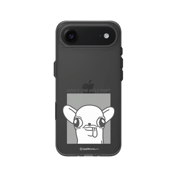 iPhone Air Clear (相機按鈕) 酷墨灰 - Godgwawa 變種吉娃娃 - 誰是醜吉