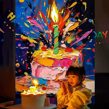 【芽米栗】最快隔日到 生日蛋糕背景布 生日掛布 生日掛旗 拍照背景 生日快樂 生日布條 派對背景 週歲佈置生日佈置