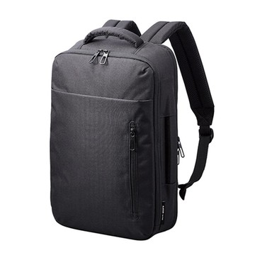 ELECOM 2 way防潑水商務後背包-黑【九乘九購物網】