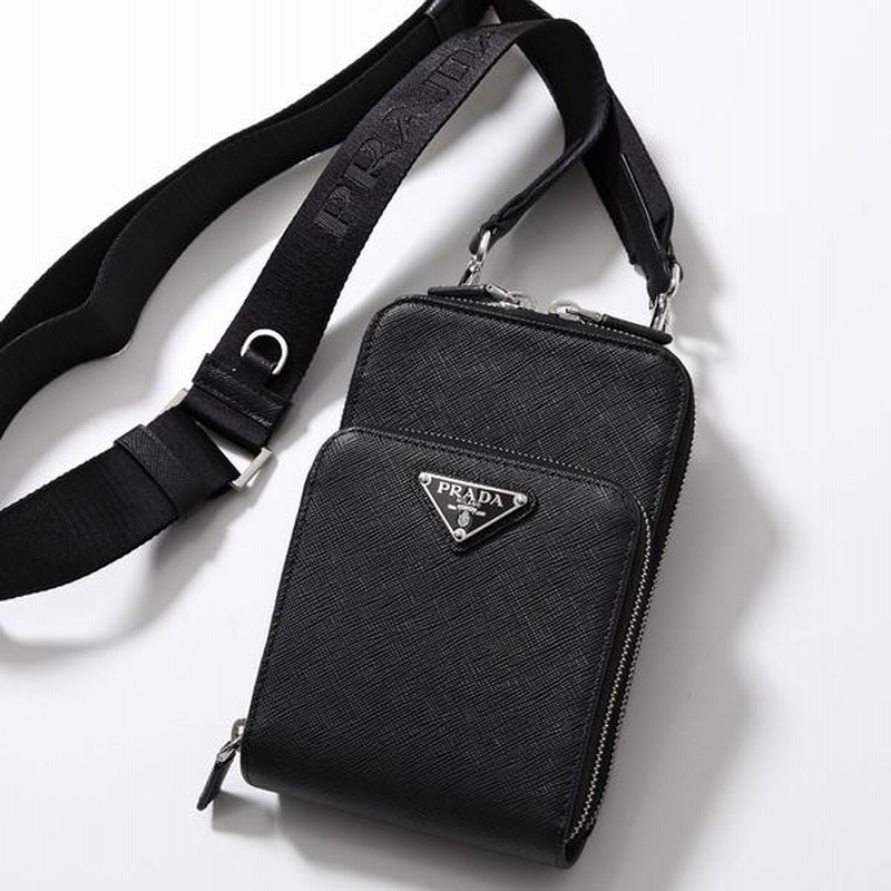 PRADA プラダ 2ZH126 053 サフィアーノレザー スマートフォンケース  