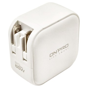 ONPRO GaN 超急速充電器 UC-GAN65W pro2  冰雪白  1個