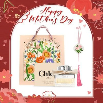Chloe 同名女性淡香精 30ml 玫瑰香氛擴香組 (附玫瑰擴香石+秘密花園禮袋)-母親節限定-公司貨