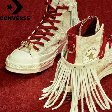 【Converse官方旗艦店】新品 馬年起飛系列_高筒休閒鞋_中性_CHUCK 70_A19072C