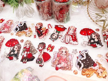 PET 膠帶 聖誕嬰兒娃娃系列