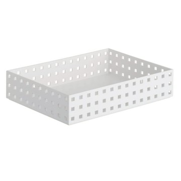 like-it日本製Bricks系列收納盒  白色  1個