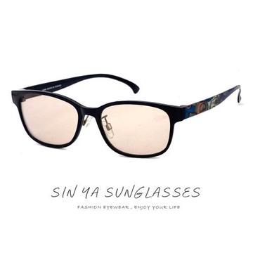 【SINYA】台灣製濾藍光眼鏡 幾何藍 藍光眼鏡 無度數 防3c眼鏡 保護眼睛 抗紫外線UV400 N689