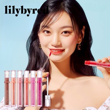 【lilybyred】玻璃鏡光亮澤唇釉 色號 01-16