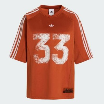 Adidas 愛迪達 Jersey Top LE8314 女 T恤 運動上衣 休閒短袖 舒適 穿搭 紅