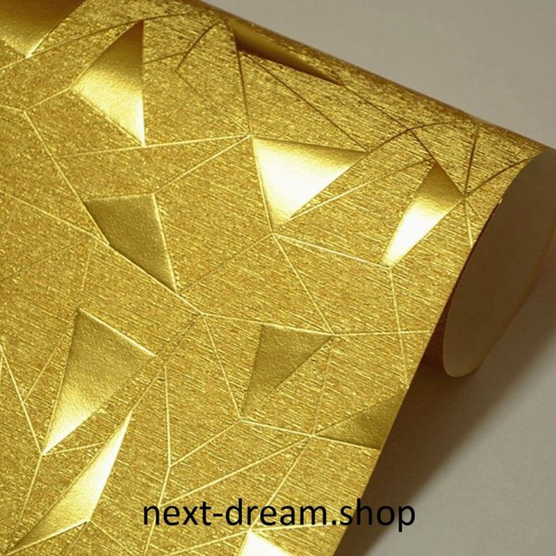３d 壁紙 53 1000cm ゴールド 金箔 キラキラ Pvc 防水 カビ対策 おしゃれクロス インテリア 装飾 寝室 リビング H019 通販 Lineポイント最大0 5 Get Lineショッピング