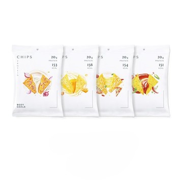 Body Goals 濃郁香酥高蛋白脆片 10入