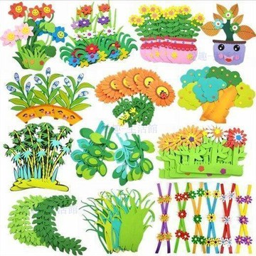 💖臺灣-熱賣💖幼兒園裝飾教室文化佈置立體黑板報班級佈置牆貼牆面邊框泡沫柵欄06w5