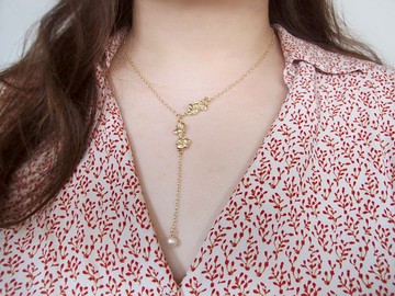 釀_簡約款項鍊-18K金色