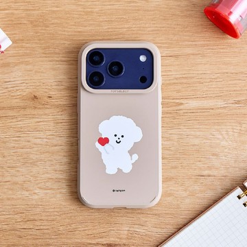 TETEUM蹦蹦手捧愛心峽谷強悍MagSafe iPhone手機殼
