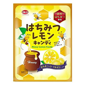 【江戶物語】加藤製菓 蜂蜜檸檬糖 58g 硬糖 蜂蜜糖 檸檬糖 Honey Lemon candy 日本必買 日本進口