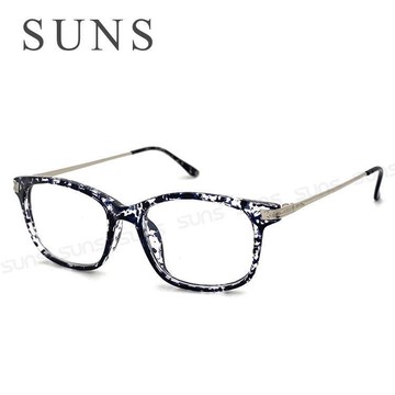 【SUNS】時尚潮流簡約灰細框老花眼鏡 輕巧佩戴舒適 閱讀眼鏡
