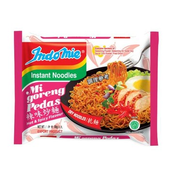【印尼】Indomie 營多 炒麵 泡麵 X1箱(辣味炒麵)