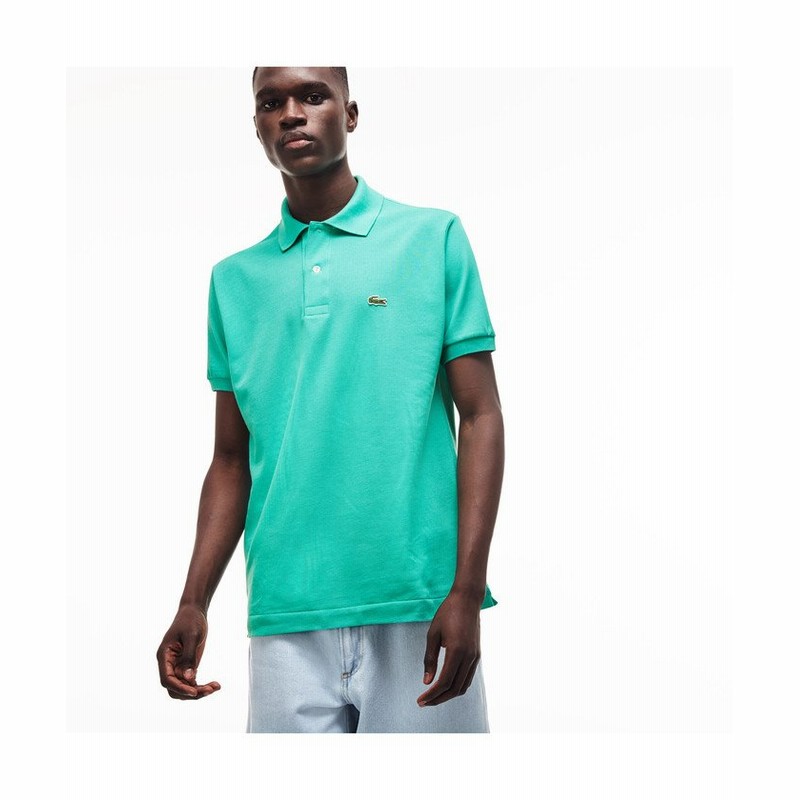 ラコステ ｌ 12 12 定番半袖ポロシャツ メンズ ライトオリーブ 2 日本サイズs Lacoste 通販 Lineポイント最大1 0 Get Lineショッピング