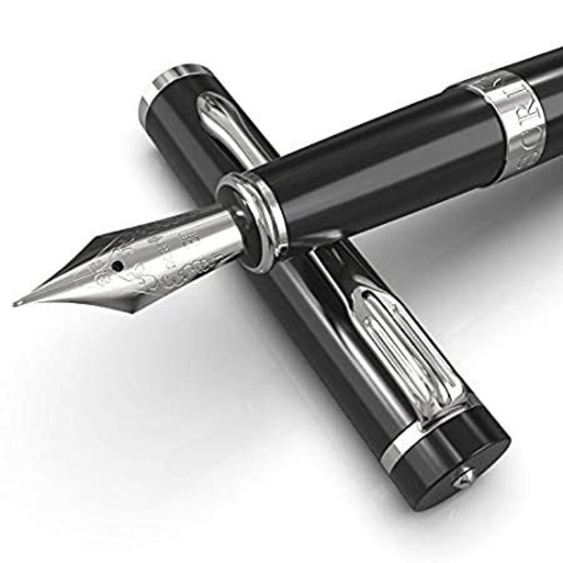 SCRIVI PENS 万年筆セット [極細ペン先] クラシックコレクション ギフトケース インクカートリッジ2個 インク補充コンバーター カリグラフ  LINEショッピング