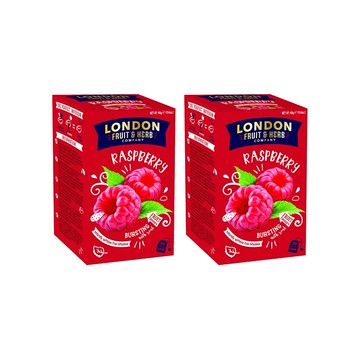 LONDON FRUIT&HERB 芙賀茶 覆盆子茶 純天然無咖啡因花草茶  2g  20包  2盒
