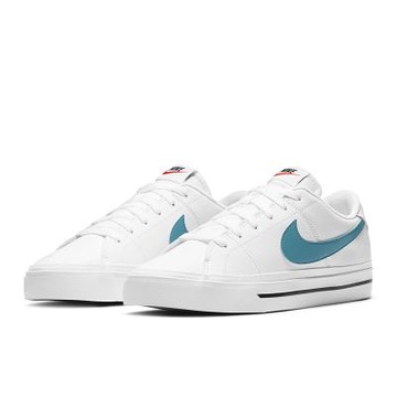 NIKE 休閒鞋 男鞋 運動鞋 COURT LEGACY 白藍 CU4150-104
