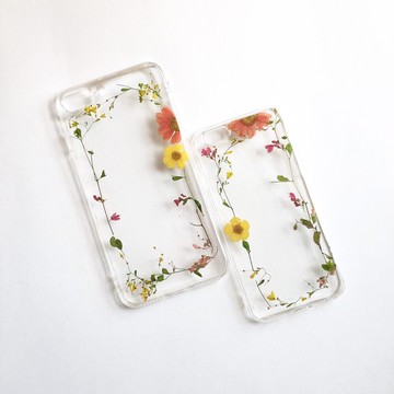 窗花::優雅知性押花手機套pressed flower phonecase