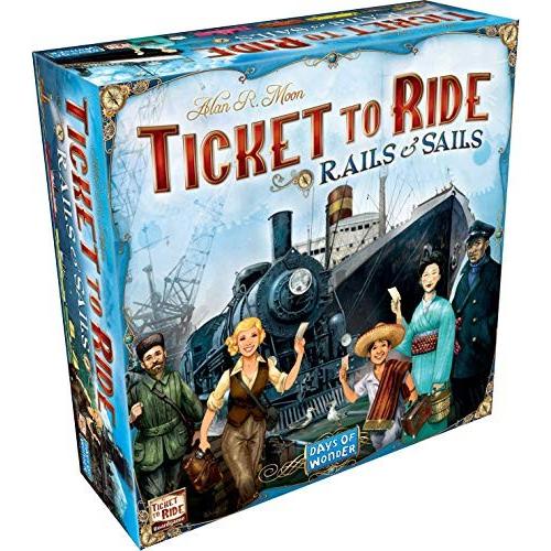 ボードゲーム 英語 アメリカ 72002ASM Ticket to Ride Rails Sails