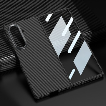 現貨》德係折疊屏殼膜一體防摔殼 相容三星 Galaxy Z Fold8 ultra Fold7/6/5碳纖維手機殼保護套