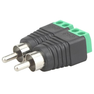 RCA公頭轉接線端子