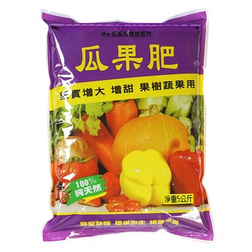 翠筠 巨園瓜果肥  1包  5kg