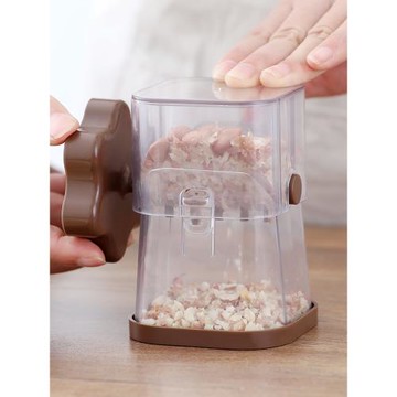 花生米壓碎器小型巧克力攪碎機家用堅果碎粒日式核桃果仁搗碎工具