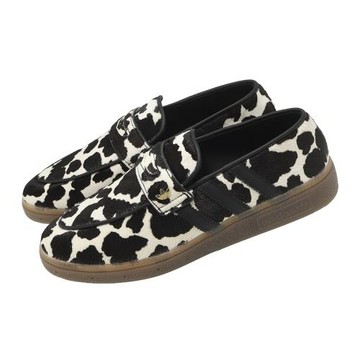 adidas 愛迪達 休閒鞋 Handball Spezial Loafer W 女鞋 樂福鞋 乳牛紋 LC3890