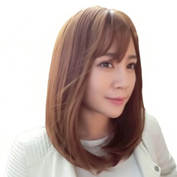 魔髮樂 韓系宋慧喬髮型 中長髮 全頂假髮 H6104  焦糖色  1個