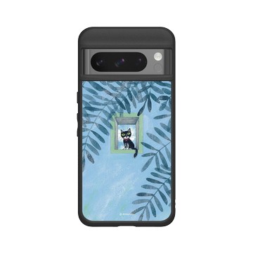 Pixel 8 Pro SolidSuit 黑 - 幾米 Jimmy Liao - 遺失了一隻貓-微風