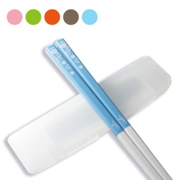 強強滾-【OUI「為」精品】五采繽紛環保筷輕巧包櫻花及貓頭鷹兩款可選(顏色隨機出貨)
