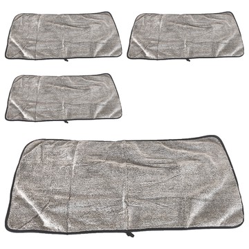 條紋毛巾浴巾 S03灰色毛巾 35 x 75cm  灰色  4條