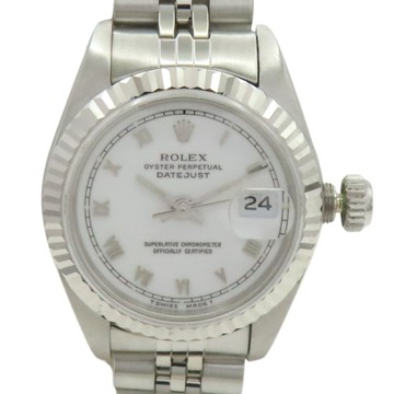 ROLEX 勞力士 Datejust 1988 腕錶 白色錶盤 不鏽鋼/18K白金 69174 【二手名牌BRAND OFF】