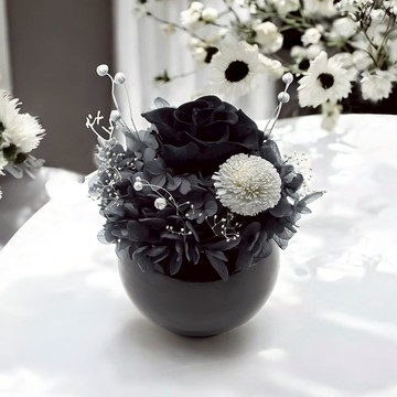 Floral M 慕尼黑黑森林永生擴香花禮  1個  黑色