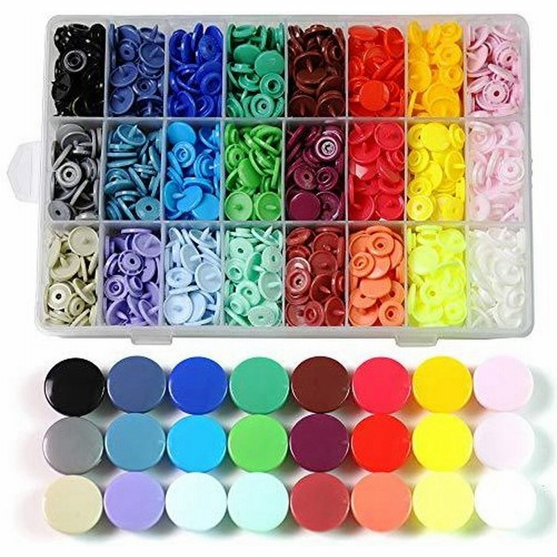 Bestgle樹脂スナップボタン 可愛いボタン ホック408組24色 プラスナップ スナップボタン色彩豊か プラスナップ 丸型のスナップ11 8mm 通販 Lineポイント最大0 5 Get Lineショッピング