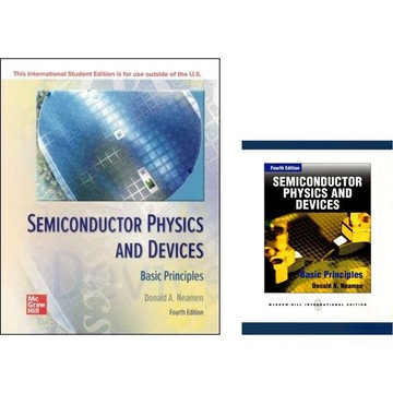 [華通書坊]Semiconductor Physics and Devices Basic Principles 4/E NEAMEN 9781266064012<姆斯>