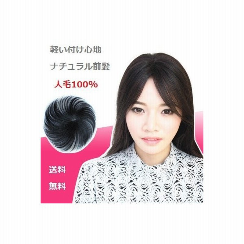 ヘアピース 部分ウィッグ 人毛 耐熱 アイロンok 自然 前髪 人毛100 Irisgarden Rt17 通販 Lineポイント最大0 5 Get Lineショッピング