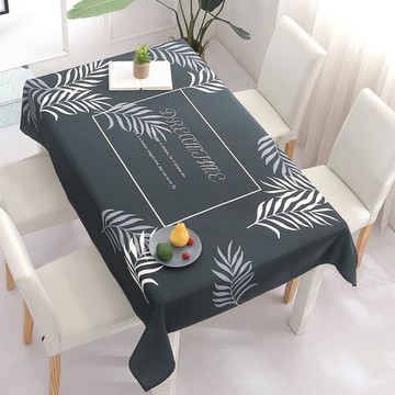 北歐棉麻防水防油免洗茶幾蓋布書桌布藝長方形餐桌布網紅防燙臺布