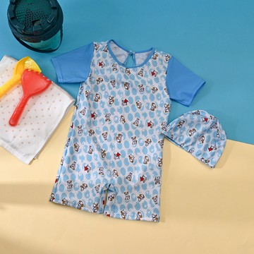 【廠商直送】YG461-童連身褲裝-花