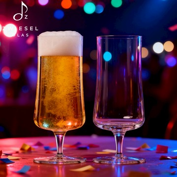 【德國水晶杯ZWIESEL GLAS 】原廠禮盒 Pilsner Beer 皮爾森啤酒杯 405ml (2入組) 禮盒+提袋｜聖誕節｜射手座生日快樂｜生日禮物｜送禮｜禮盒