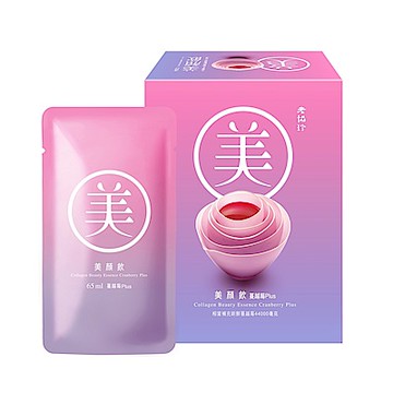 老協珍 美顏飲 蔓越莓Plus(6入/盒)(創新膠原蛋白飲)