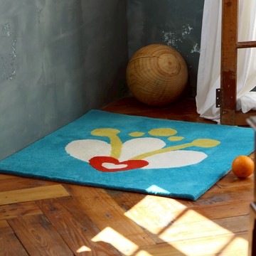 原創設計復古花園系列手工槍刺地毯