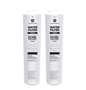 [3美國直購] GE FQSVN 下沉式濾芯2入 濾心 取代 FQSVF GXSV65R 適 GXSV65R GQSV65R GXSV65F GQSV65F GXSL55R _TC3