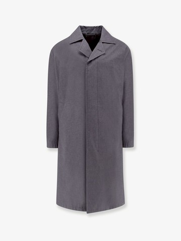 Wool and silk coat with martingale - DIOR - gender_Man