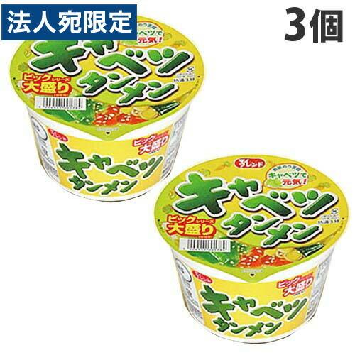 大黒食品 マイフレンドBIG キャベツタンメン 100g×3個