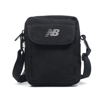 New Balance NB 肩背包 Sling Bag 黑 銀 可調背帶 側背包 斜背包 隨行包 小包 包包 NB LAB51526BK